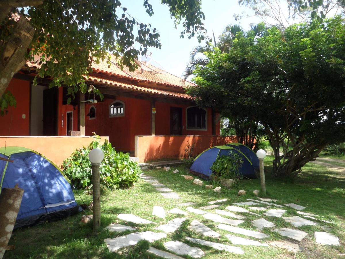 Hostel E Camping Casa Laranja Armacao dos Buzios Ngoại thất bức ảnh